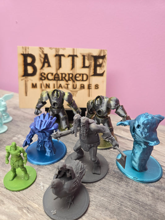 Battle Scarred Mini (Large) - Rob