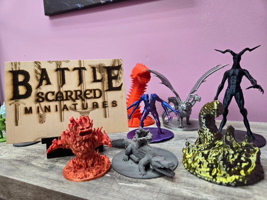 Battle Scarred Mini (Huge) - Rob