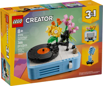 31172 Record Player with Flowers