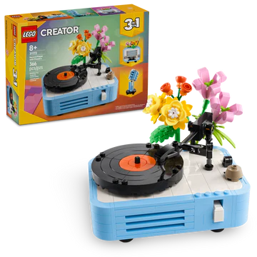 31172 Record Player with Flowers