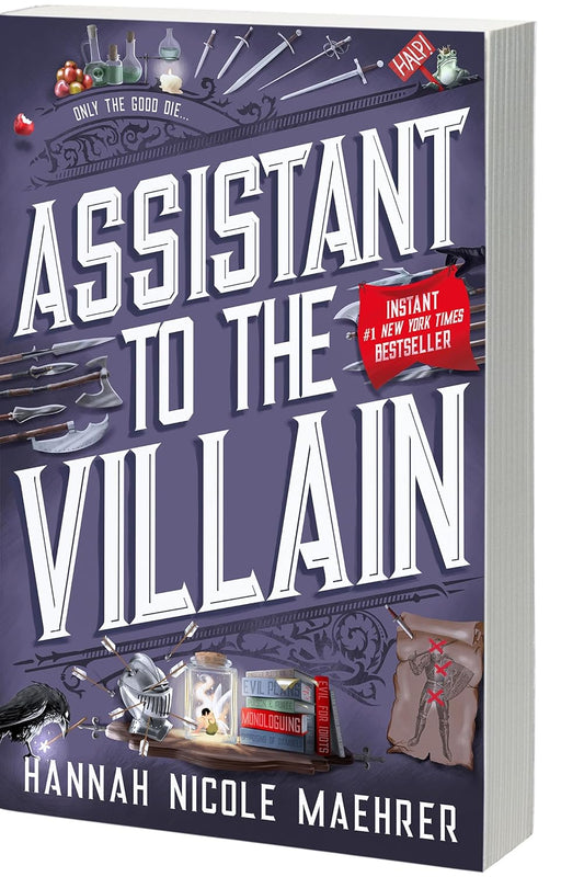 ✨ Assistant to the Villain by Hannah Nicole Maehrer ✨ - MESSY MONDAY PREORDER