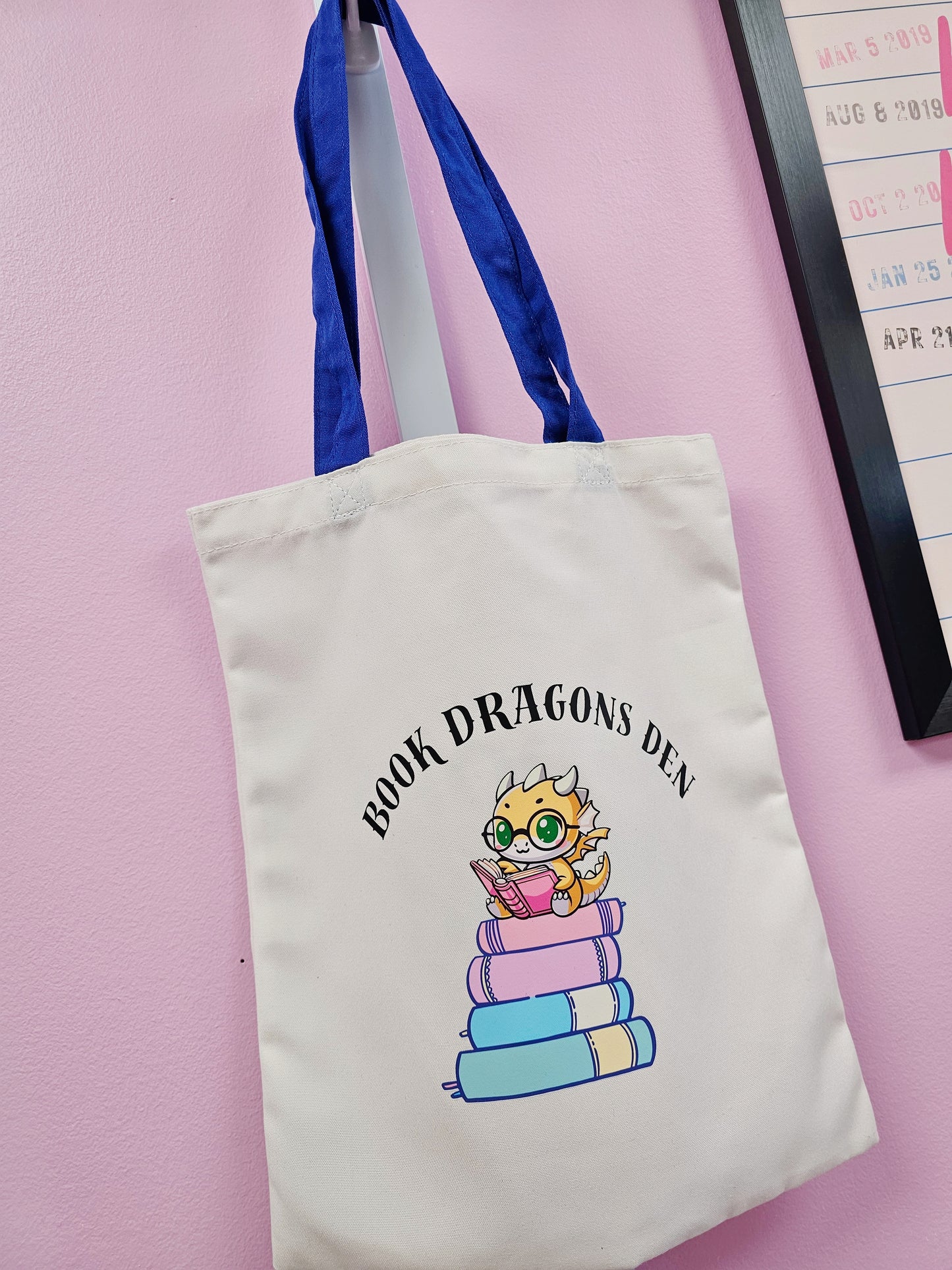 🐉📚 Book Dragons Den Limited Edition Tote Bag 📚🐉